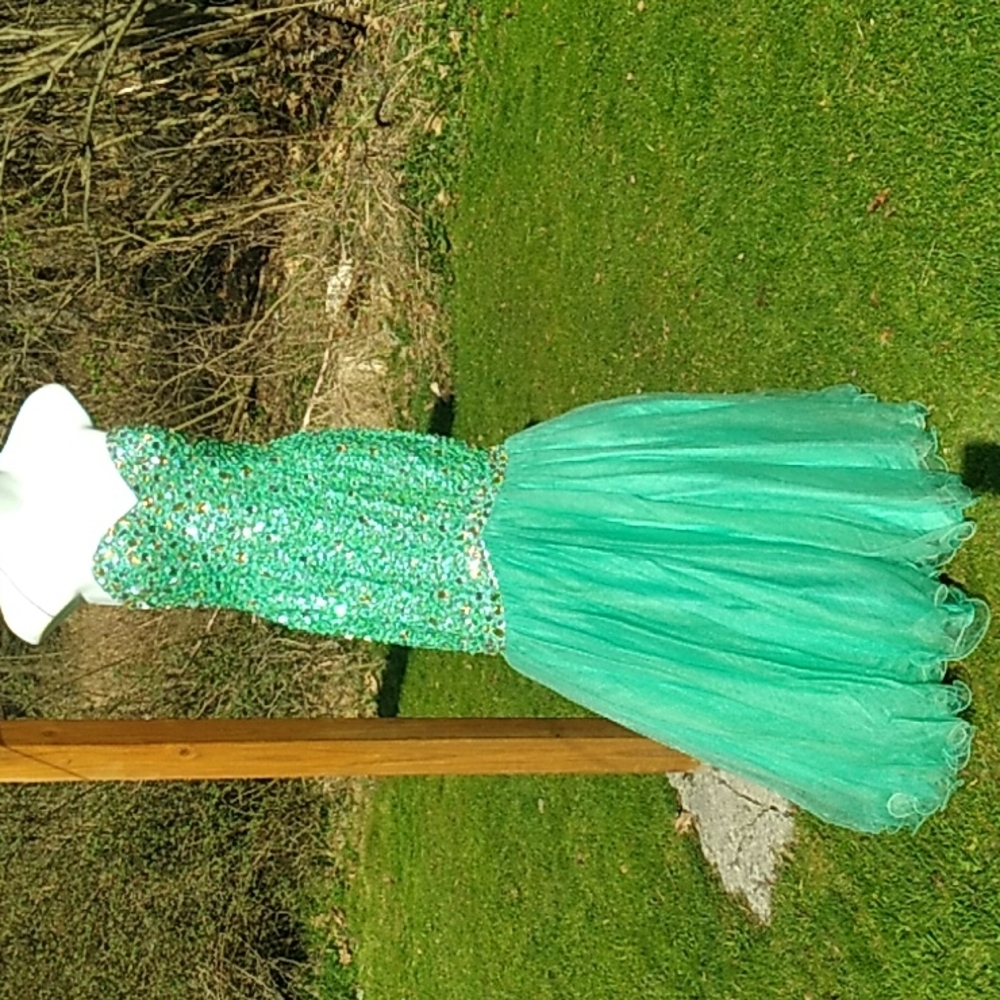 Mermaid prom gown size 2